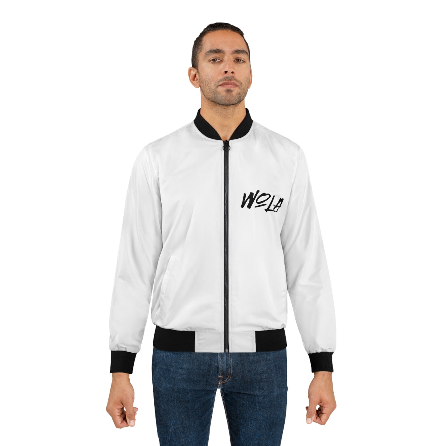 Cali Stompin (blk trim Bomber Jacket)
